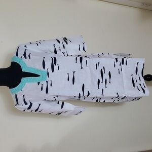 Talbots Beaded School of fish dress. Size XS